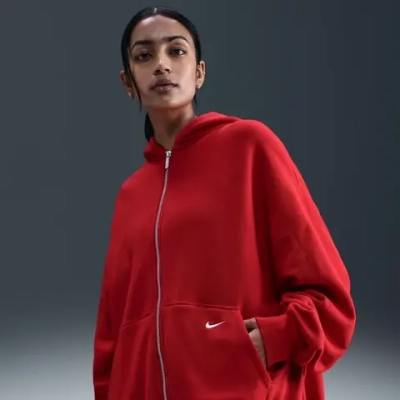 HV1949-657 Толстовка х/б Nike Sportswear Street Fleece Full-Zip Hdy W