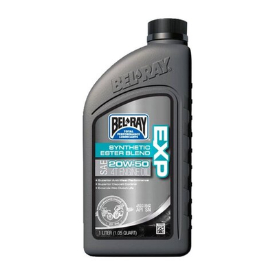 Bel-Ray, EXP semi-synthetic motor oil 20W50. 1 liter For wet clutches.