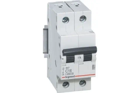 Авт.выключатель RX3 Legrand 4,5кА 16А 2П C 419697