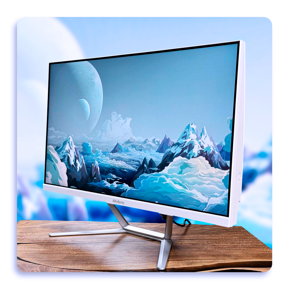 24" Моноблок MvBro B240 White (1920x1080, Intel Core i5-4570, RAM 8ГБ, SSD 512ГБ, Intel HD Graphics 4600, Win 10 Home)