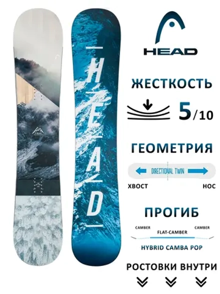 Сноуборд Head TRUE 2.0 ice