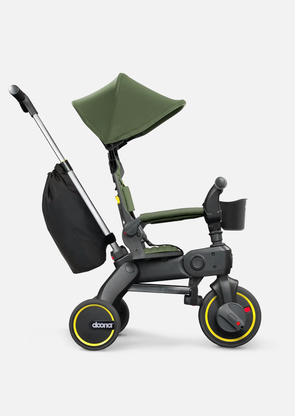 Doona Складной трехколесный велосипед Liki Trike S3, Desert Green