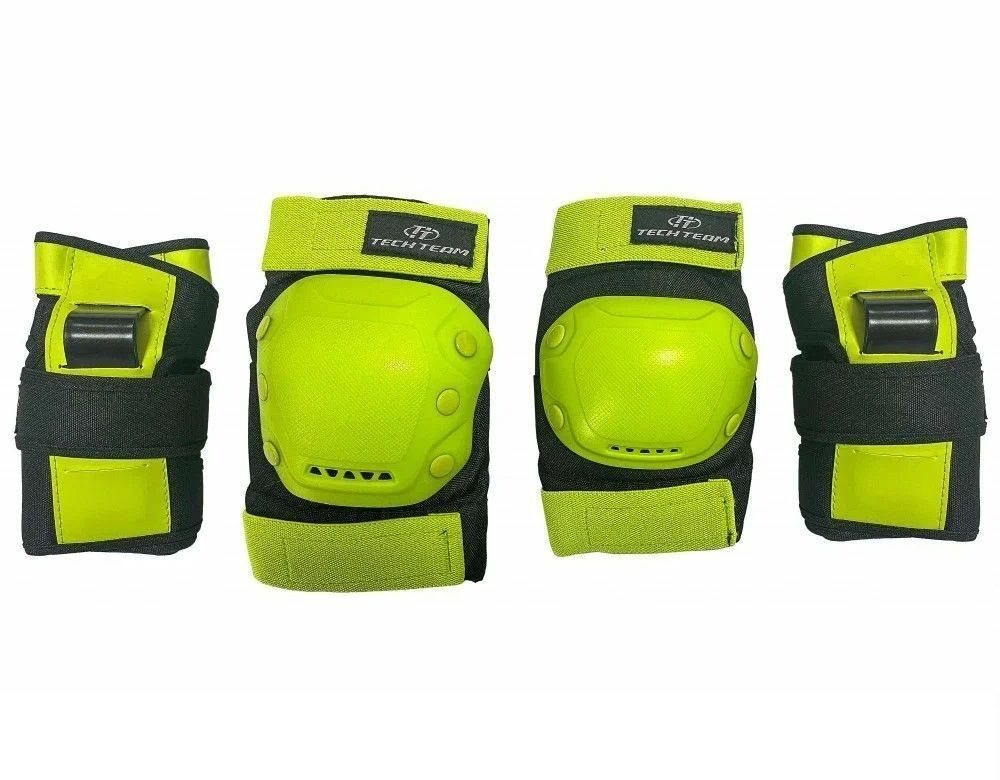 Защита TT Safety line 900 (L) 1/24 колени/локти, Чёрно-зелёный  770025