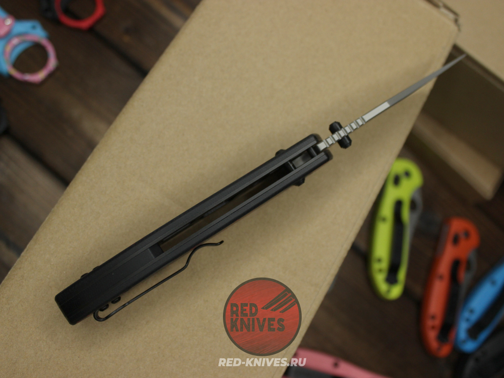 GT KNIVES Т042 - на клинке ламинат VG10/420HC, рукоять мраморный карбон
