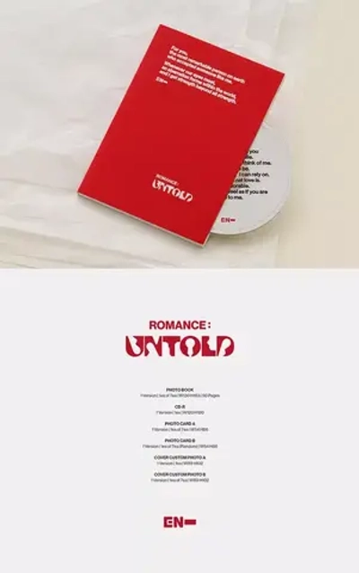 Альбом ENHYPEN - ROMANCE:UNTOLD [ENGENE ver.]