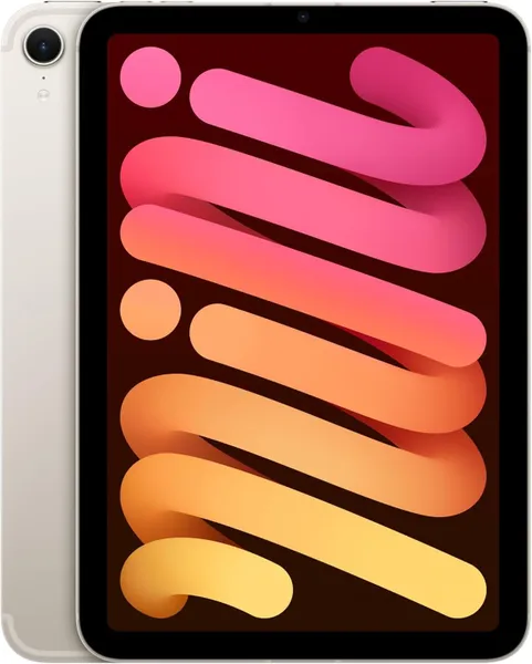 Планшет Apple iPad mini (A17 Pro, 2024) 128 ГБ Wi-Fi + Cellular Сияющая звезда | Starlight