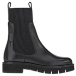 FERRAGAMO Short Chelsea Boots Women"s Black