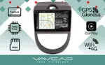 Магнитола для KIA Soul 2008-2011 - Vaycar VA27-0528-2K на Android 13, Быстрая, 2K QLED, CarPlay, 4G SIM-слот