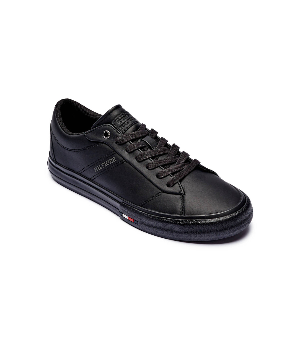 Кожаные кроссовки vulc Tommy Hilfiger - черный(FM0FM05201)