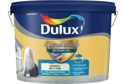 Краска фасадная Dulux Weathershield Extraflex матовая база BC