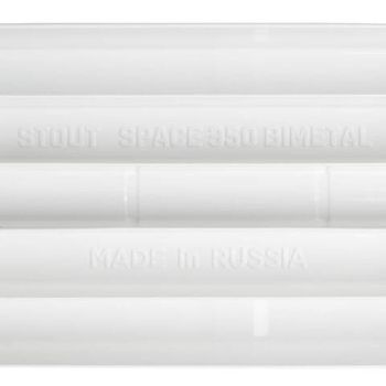 STOUT Space 350 10 секций радиатор биметаллический боковое подключение