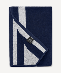 Полотенце спортивное JOGEL ESSENTIAL Towel L, 70х140, темно-синий/белый