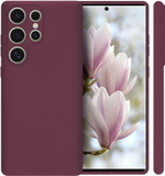 Мягкий Soft Touch чехол из силикона для SAMSUNG GALAXY S24 ULTRA с бархатной подкладкой