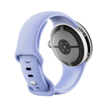 Умные часы Google Pixel Watch 4 Wi-Fi, 41mm, Polished Silver/Iris (Серебряный/Фиолетовый)