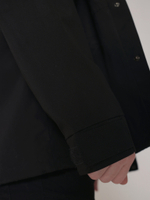 Ветровка с капюшоном черная Город Горький