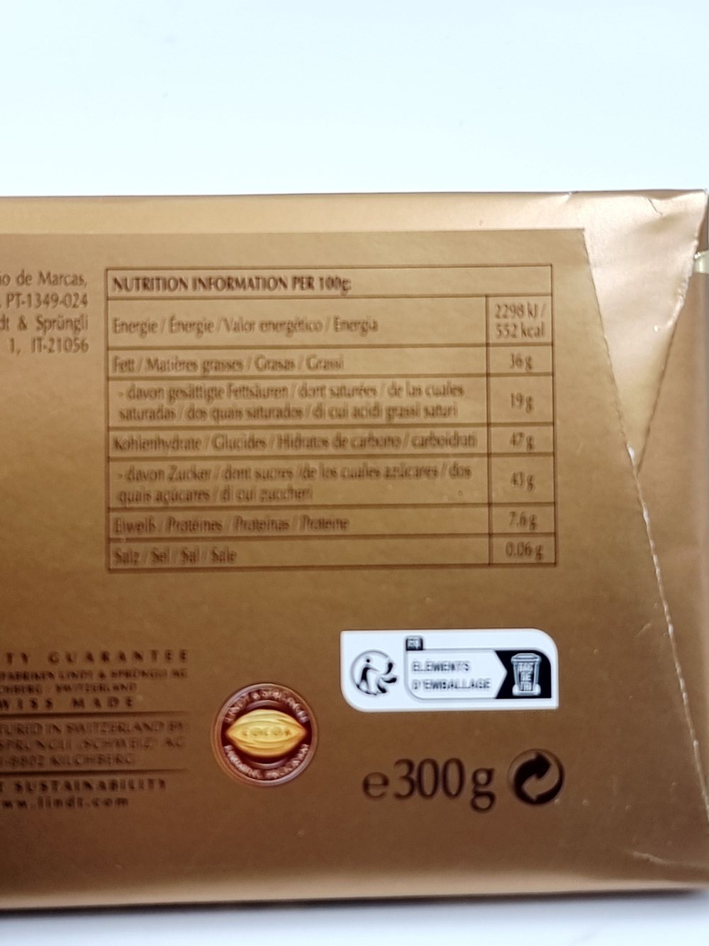 Шоколад Lindt Swiss Premium Chocolate Dark Orange темный апельсин миндаль 300 г (из Финляндии)