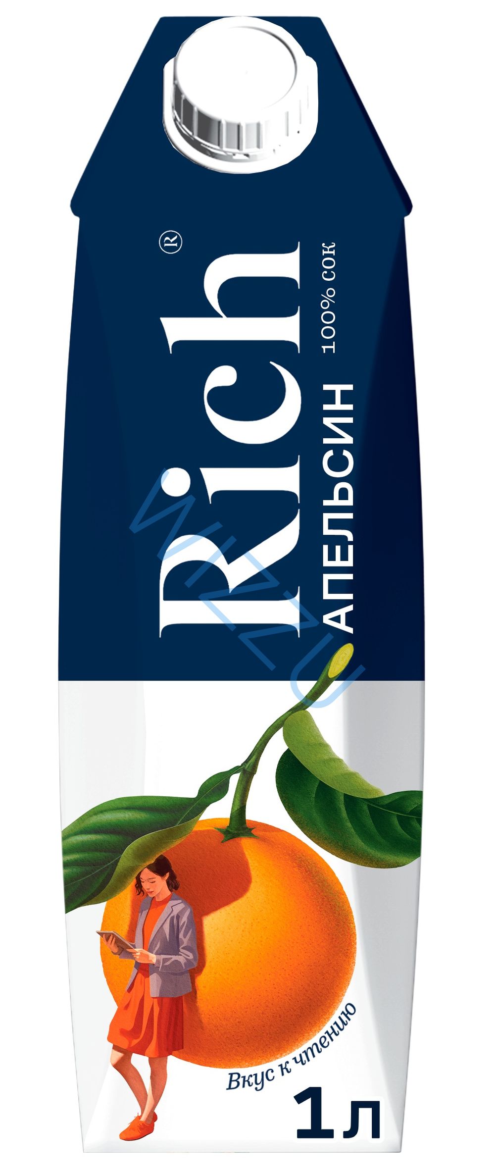 Сок Rich апельсин 1 л