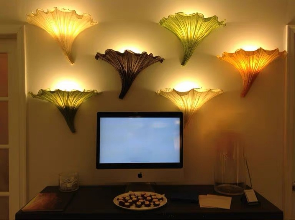 Wall design lamp Fan by Aqua Creations Studio