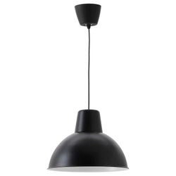 IKEA SKURUP  (ИКЕА СКУРУП)  -  Подвесной светильник, черный, 38 см