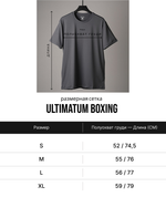 Тренировочная футболка ULTIMATUM BOXING черная TS21PE-01