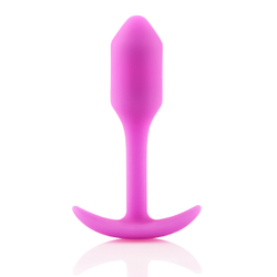 b-vibe Snug Plug 1 - Анальная пробка для ношения