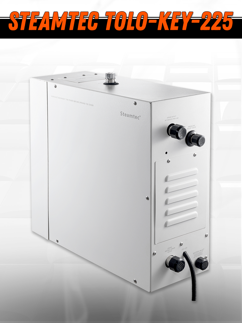 Steamtec TOLO KEY 225 - 22,5 кВт (ВЛАГОСТОЙКИЙ модуль управления), парогенератор для хамама и турецкой бани