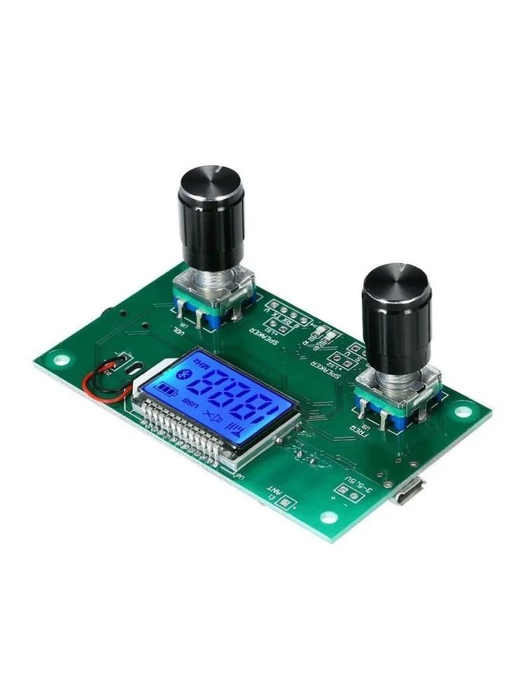 Модуль цифрового FM стерео приемника с ЖК дисплеем 76-108 МГц