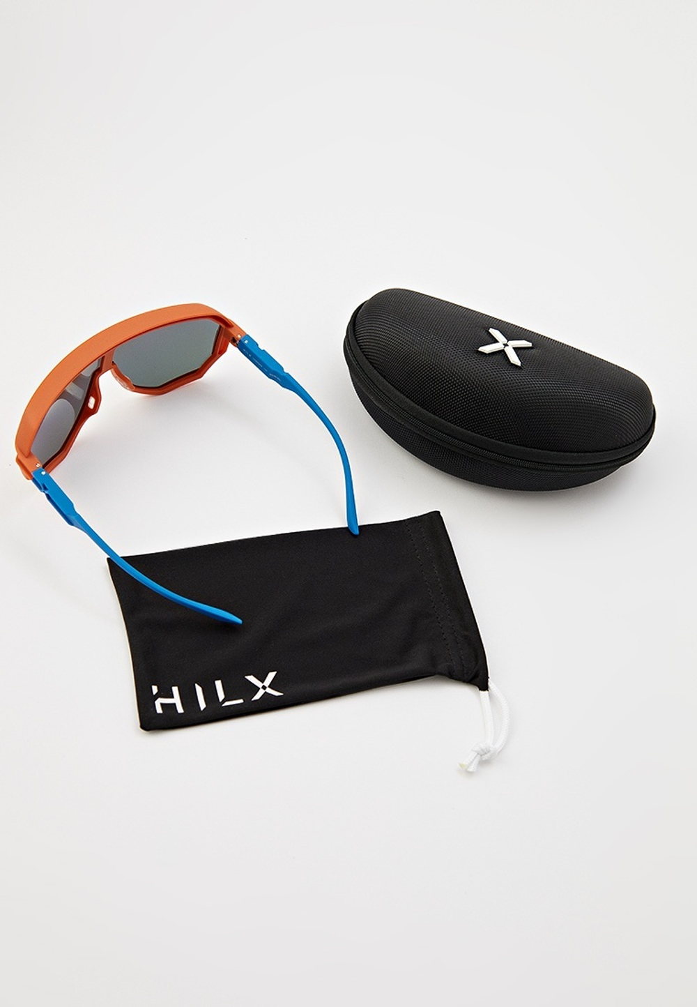 Спортивные очки HILX Newblood / Matt Orange Blue / Purple Polarized Lens