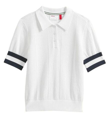 Женское теннисное поло Wilson Essex - bright white