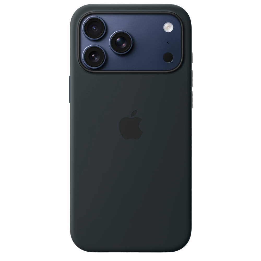 Силиконовый чехол Apple Silicone Case with MagSafe для iPhone 17 Pro Max, Black