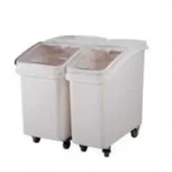 Контейнер для продуктов 102 л передвижной с откидной крышкой пластик P.L. Proff Cuisine