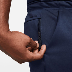Мужские теннисные штаны Nike Therma Fit Pant - obsidian/obsidian/black