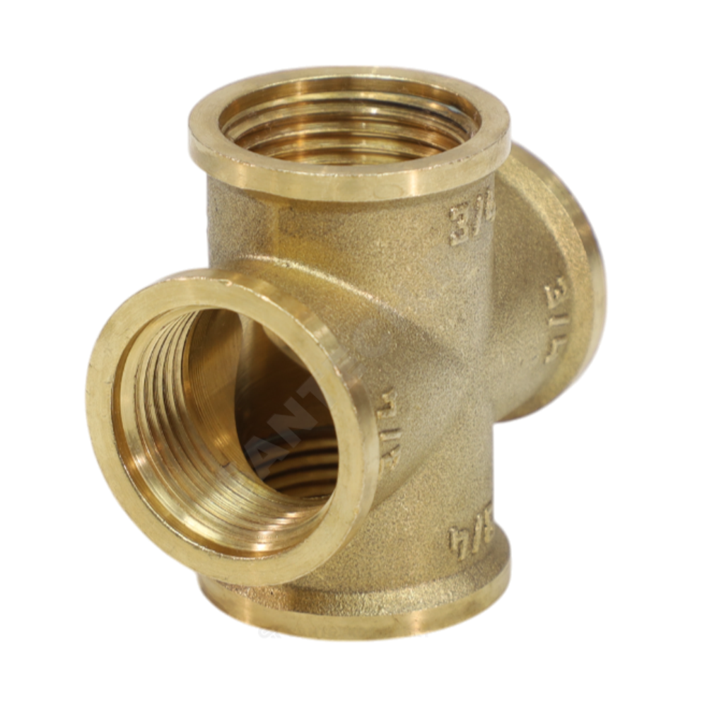 Крест латунь Ду 25 (1") ВР VALFEX VF.760.L.100