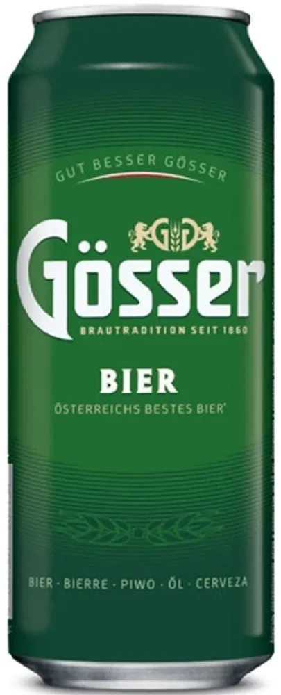 Пиво Гёссер Ориджнл / Gosser Original 0.43 - банка