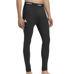Мужские теннисные штаны Adidas Terrex Xperior Clima365 Baselayer Tights - black