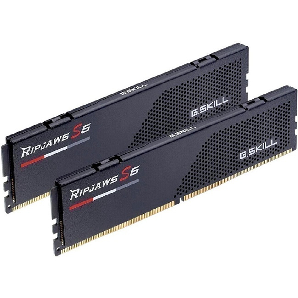Модуль памяти DIMM DDR5 64Gb, 6800Mhz, 2x32Gb, G.Skill Ripjaws S5 Black (F5-6800J3445G32GX2-RS5K)