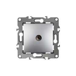 12-3101-03 ЭРА Розетка TV одиночная, IP20, Эра12, алюминий | Эра 12