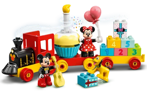 Конструктор LEGO Duplo 10941 Disney Праздничный поезд Микки и Минни