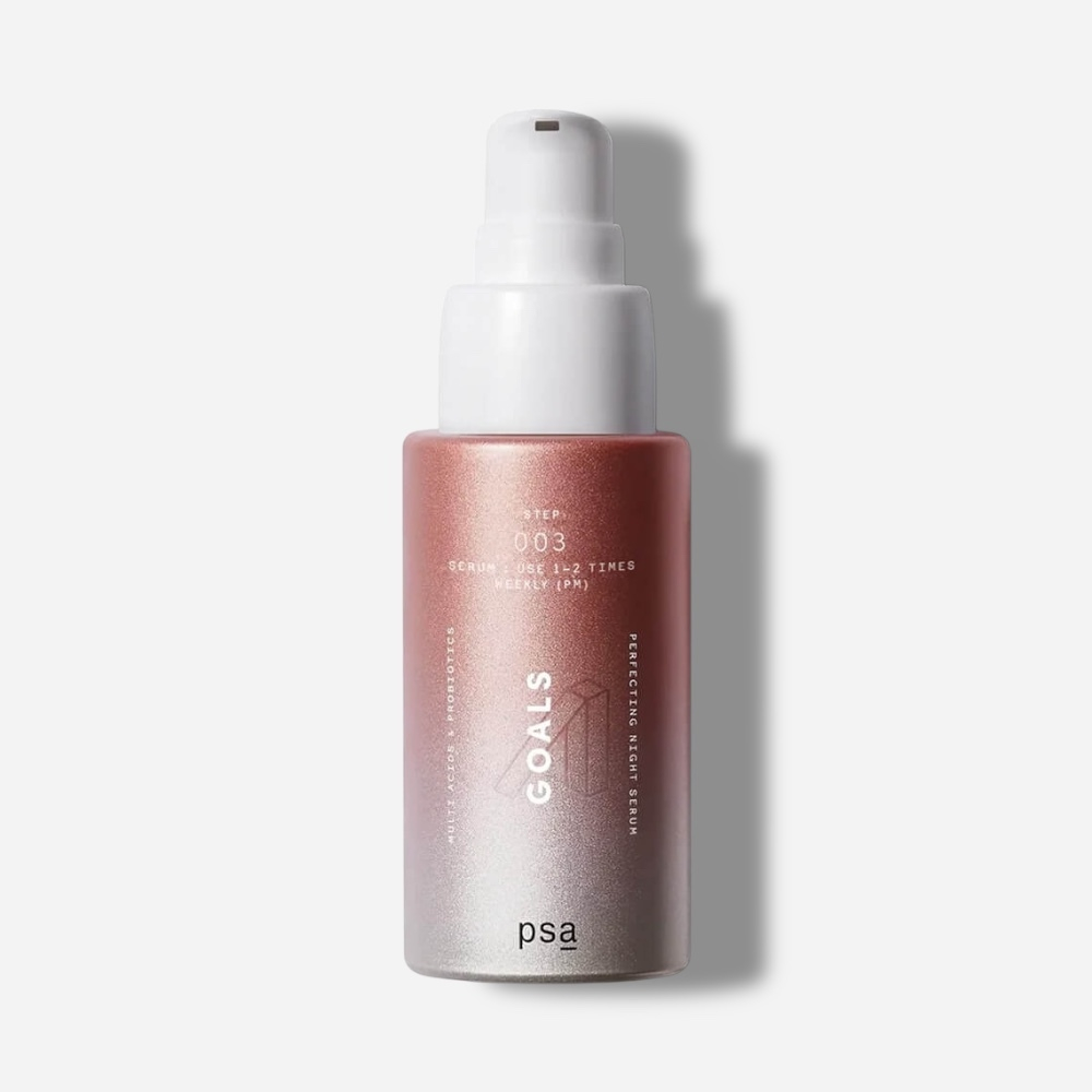 PSA НОЧНАЯ МУЛЬТИКИСЛОТНАЯ СЫВОРОТКА С ПРОБИОТИКАМИ 30мл GOALS Multi Acids & Probiotics Perfecting Night Serum