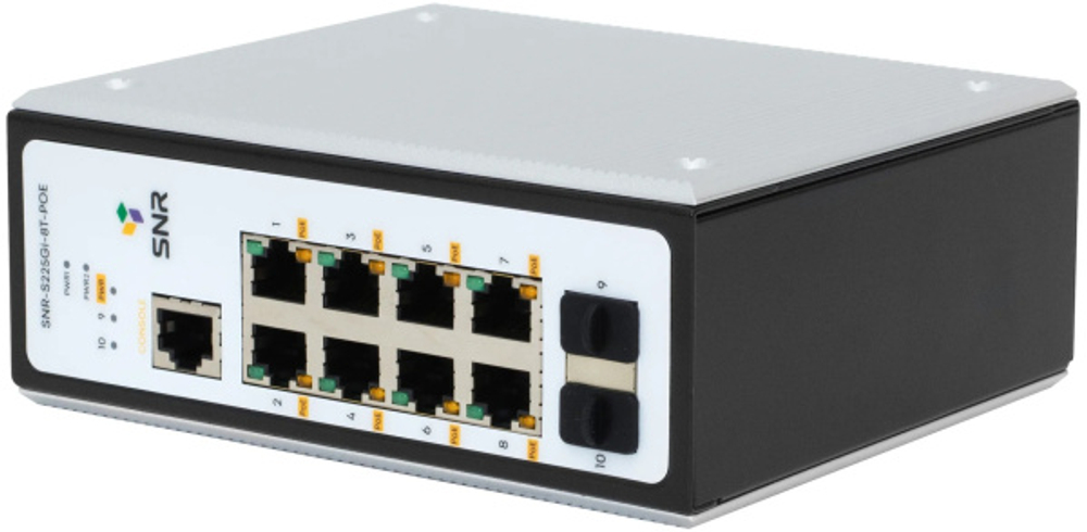 Коммутатор управляемый SNR SNR-S225Gi-8T-POE