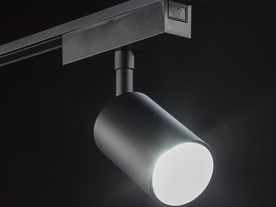 Светильник трековый SLIM, 48В 15W черный 2700-6000К, SL-SLIM-SPBL-15-CCT