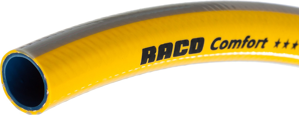 Шланг поливочный 3/4″ 50 метров 25 атм. трёхслойный армированный RACO COMFORT 40303-3/4-50