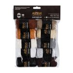 Пряжа Alpina Amigurumi / уп.10 мот. по 25 г, 62 м, Set 01