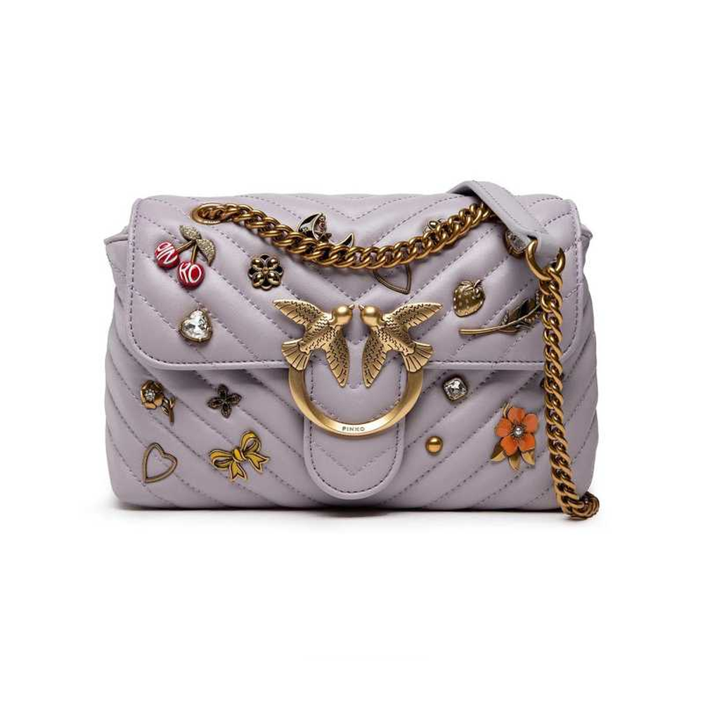 LADY LOVE BAG PUFF MAGIC PINS – dusty lavender