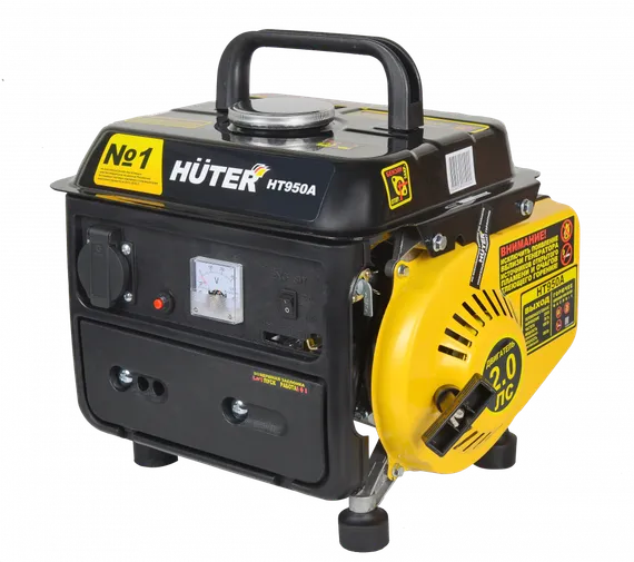 Бензиновый генератор "HUTER" HT950A