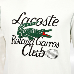 Мужская кофта теннисная Lacoste Sweatshirt Men - White, Green