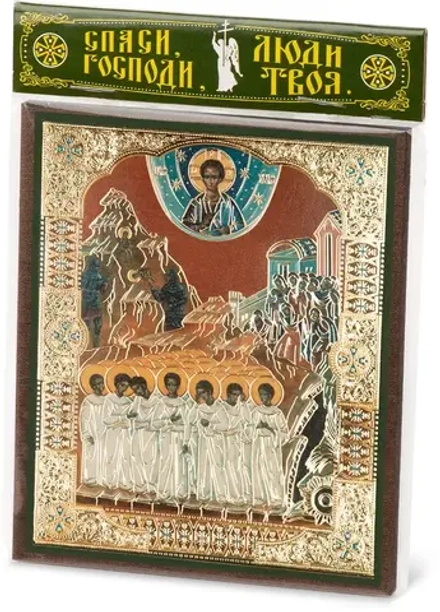 Икона "Вифлеемские младенцы" 10х12 на МДФ-6 (1012-1469Ф)