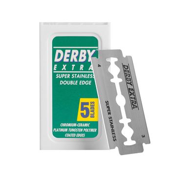 Сменные лезвия для т-образного станка  Derby Extra (двусторонние)