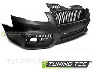 Передний бампер RS STYLE BLACK для Audi A4 B7