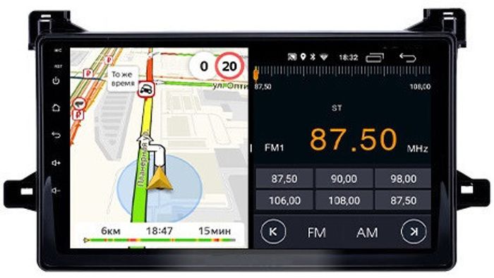 Магнитола для Toyota Prius 50, PHV 2015-2018 - Parafar PF022FHD на Android 13, CarPlay, 4G SIM-слот